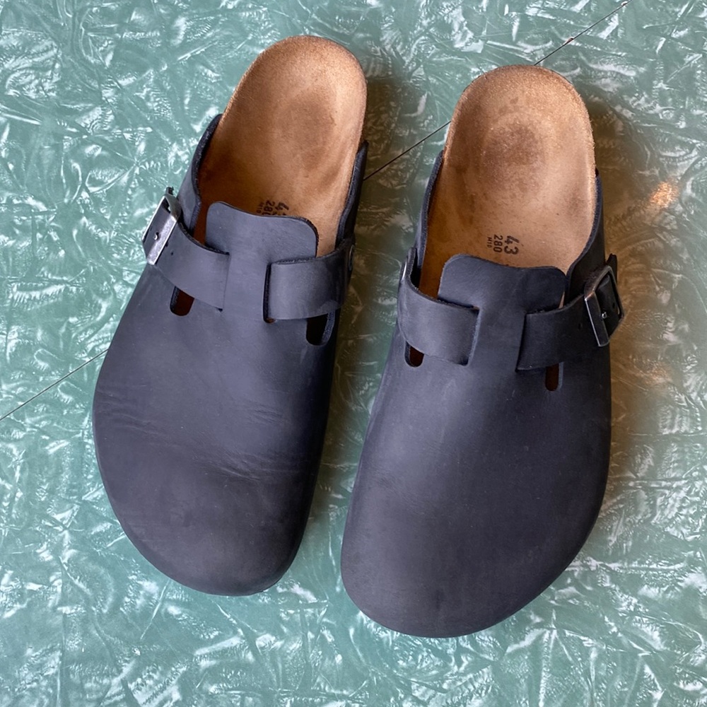 Birkenstock Boston clog mule size 43 EUC mens 10 10.5